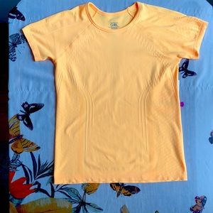 Athleta Girl power up short sleeve tee